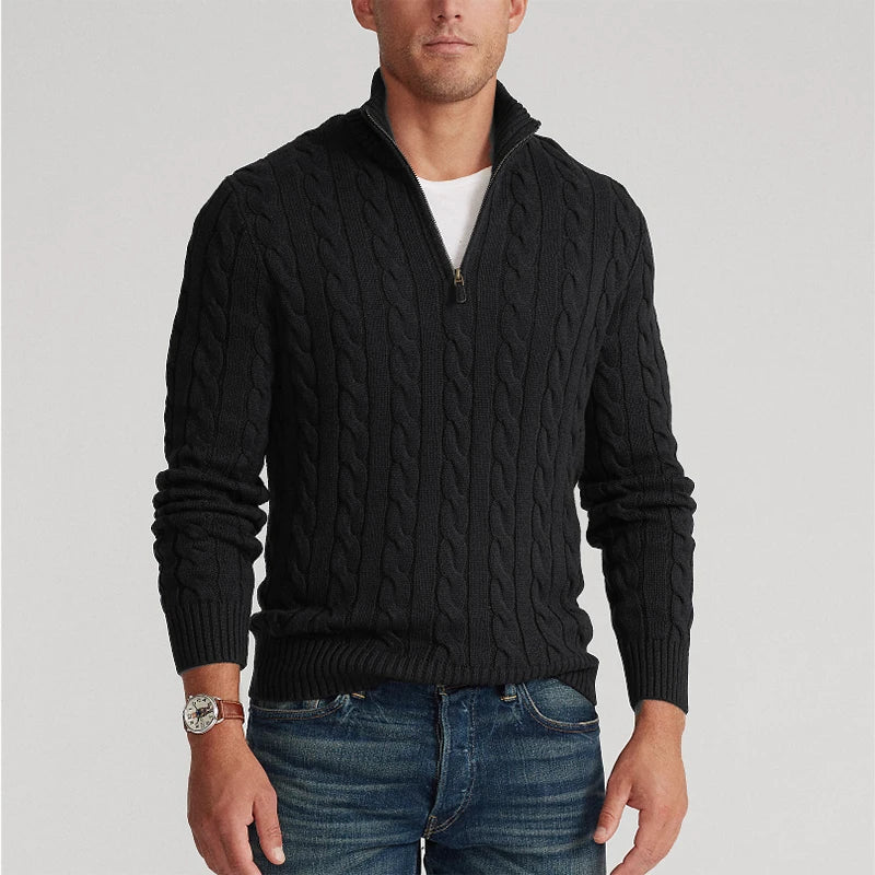 Halbzip-Pullover Hadrien